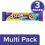 Cadbury 5 Star Oreo Centre Filled Chocolate Bar 3x40 g (Multipack)