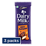 Cadbury Dairy Milk Roast Almond Chocolate Bar 3x75 g (Multipack)