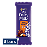 Cadbury Dairy Milk Roast Almond Cricket Pack Chocolate Bars 3x75 g (Multipack)