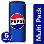 Pepsi Soft Drink 6 x 300 ml Multipack