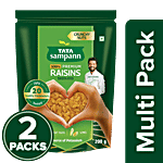 Tata Sampann Pure Premium Raisins Seedless 2 x 200 g (Multipack)