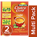 Tata Tea Chakra Gold Care Flavoured Tea 2x250 g Carton (Multipack)