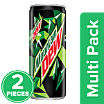 Mountain Dew Soft Drink 2 x 250 ml Multipack