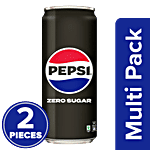 Pepsi Black Soft Drink 2 x 250 ml Can Multipack