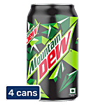 Mountain Dew Soft Drink 4 x 300 ml Multipack