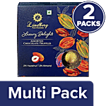 Lindberg Luxury Delights Gift Box - Assorted Chocolate Truffles 2 x 45 g Multipack