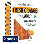The Baker's Dozen Fresh Orange Cake 2x150 g (Multipack)