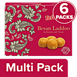 Tasties Besan Laddoo 6 x 200 g Multipack