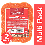 Prasuma Pork Pepperoni Salami 2 x 100 g (Multipack)