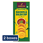 Cornitos Jalapeno Nachos & Salsa Dip 2x79g (Multipack)