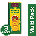 Cornitos Jalapeno Nachos & Salsa Dip Tray 3 x 75 g (Multipack)