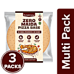 The Health Factory Zero Maida Pizza Base 3 x 140 g (Multipack)