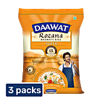 Daawat Rozana Super Basmati Rice 3x1 kg (Multipack)