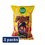 Beyond Snack Kerala Banana Chips Limited Edition Puspha 2 - Fire Flavour 3 x 75 g (Multipack)