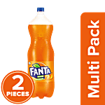 Fanta Soft Drink - Orange Flavour 2 x 2.25 L Multipack