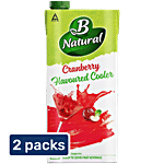 B Natural Cranberry Flavoured Cooler 2x1 L (Multipack)