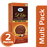 Sugar Free D'Lite Mocha Hazelnut Flavour Cookies 2 x 75 g (Multipack)