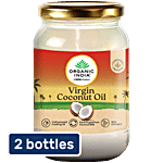 Organic India Virgin Coconut Oil 2 x 500 ml (Multipack)