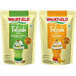 Weikfield Falooda Mix - Kesar Pista Flavour + Mango Flavour, 200 g Combo (2 Items)