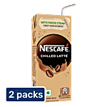 Nescafe  Chilled Latte Flavoured Milk 2x180 ml Tetra Pak (Multipack)