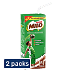 Nestle Milo Cocoa Malt Milk Beverage 2x180 ml Tetra Pak (Multipack)