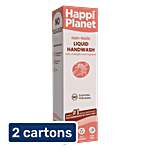Happi Planet Eco-Friendly Liquid Handwash 2 x 1 L (Multipack)