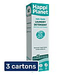 Happi Planet Eco-Friendly Laundry Detergent 3 x 1 L (Multipack)