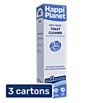 Happi Planet Eco-Friendly Toilet Cleaner 3 x 1 L (Multipack)