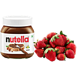 bb Combo Nutella Hazelnut Spread With Cocoa, 350 g + fresho! Strawberry, 200 g Combo (2 Items)