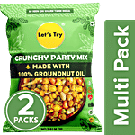 Let's Try Crunchy Party Mix 2 x 180 g (Multipack)