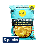 Let's Try Potato Wafers - Kettle Cooked 2 x 54 g (Multipack)