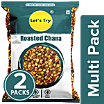 Let's Try Roasted Chana 2 x 450 g (Multipack)
