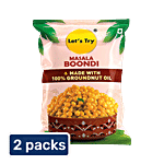 Let's Try Masala Boondi 2 x 180 g (Multipack)