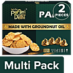 Let's Try Purani Delhi Papdi 2 x 200 g (Multipack)