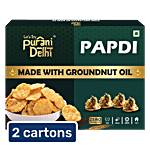 Let's Try Purani Delhi Papdi 2x192 g (Multipack)