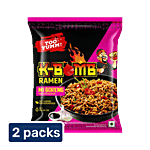 Too Yumm! K-Bomb Ramen Mi Goreng Fried Noodles 2 x 80 g (Multipack)