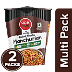 Wok Tok by Veeba Manchurian Instant Cup Noodles 2x75.5 g (Multipack)