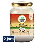 Organic India Virgin Coconut Oil 2 x 500 ml (Multipack)
