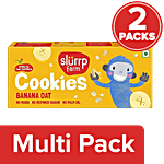 Slurrp Farm Banana Oat Cookies 2 x 88 g (Multipack)