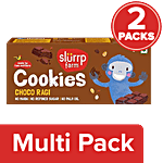 Slurrp Farm Choco Ragi Cookies 2 x 88 g (Multipack)