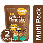 Slurrp Farm Chocolate Millet Pancake Mix 2 x 150 g (Multipack)