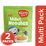 Slurrp Farm Little Millet Noodles 2 x 192 g (Multipack)