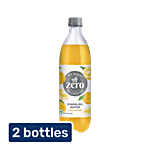 Paper Boat Zero Yuzu Orange Sparkling Water 2 x 600 ml (Multipack)