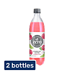 Paper Boat Zero Cranberry Lime Sparkling Water 2 x 600 ml (Multipack)