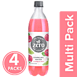 Paper Boat Zero Cranberry Lime Sparkling Water 4 x 600 ml (Multipack)