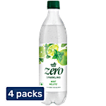 Paper Boat Zero Mint Mojito Sparkling Water 4 x 600 ml (Multipack)