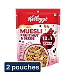 Kellogg's Fruit, Nut & Seeds Muesli 12 In 1 Power Breakfast 2x240 g (Multipack)