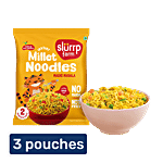 Slurrp Farm Magic Masala Instant Millet Noodles 3 x 60 g (Multipack)