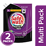 Safewash Front Load Matic Liquid Detergent 2 x 2 L Pouch Multipack
