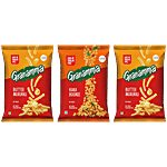 Granamma Kara Boondi, 120 g + Butter Murukku, 2 x 120 g Combo (2 Items)
